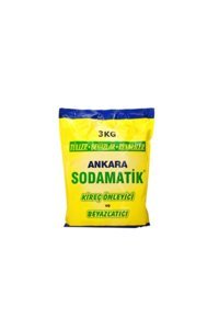 Ankara Sodamatik Renkliler ve Beyazlar İçin Yıkama Toz Deterjan 24x3 kg