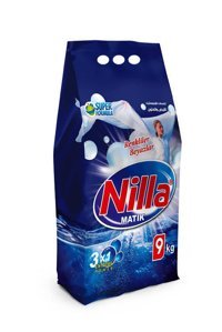 Nilla Renkliler ve Beyazlar İçin 60 Yıkama Toz Deterjan 9 kg