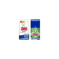 Omo Renkliler ve Beyazlar İçin 124 Yıkama Toz Deterjan 2x10 kg