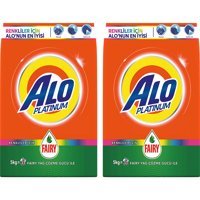 Alo Platinum Fairy Etkili Renkliler İçin 99 Yıkama Toz Deterjan 2x5 kg