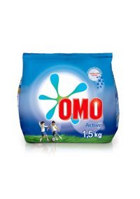 Omo Active Renkliler ve Beyazlar İçin 10 Yıkama Toz Deterjan 1.5 kg