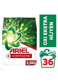 Ariel Aqua Pudra Renkliler İçin 36 Yıkama Toz Deterjan 5.5 kg