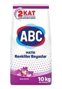 Abc Matik Bahar Esintisi Renkliler ve Beyazlar İçin 66 Yıkama Toz Deterjan 10 kg