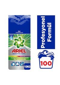 Ariel Aqua Pudra Renkliler İçin 100 Yıkama Toz Deterjan 15 kg