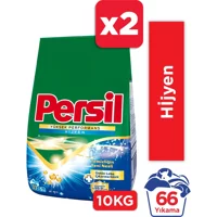 Persil Yüksek Performans Renkliler ve Beyazlar İçin 66 Yıkama Toz Deterjan 2x5 kg