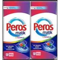 Peros Renkliler İçin 140 Yıkama Toz Deterjan 2x10 kg
