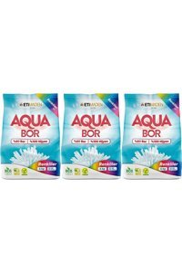 Eti Maden Matik Aqua Bor Renkliler İçin 78 Yıkama Toz Deterjan 3x4 kg