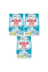 Boron Aqua Bor Beyazlar İçin 78 Yıkama Toz Deterjan 3x4 kg