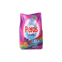 Peros Matik Renkliler İçin 11 Yıkama Toz Deterjan 1.5 kg