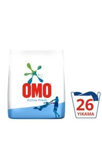 Omo Active Fresh Beyazlar İçin 78 Yıkama Toz Deterjan 3x4 kg
