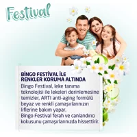 Bingo Matik Festival Renkliler ve Beyazlar İçin 80 Yıkama Toz Deterjan 12 kg