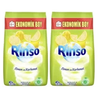 Rinso Renkliler ve Beyazlar İçin 106 Yıkama Toz Deterjan 2x8 kg