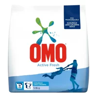 Omo Matik Beyazlar İçin 90 Yıkama Toz Deterjan 9x1.5 kg
