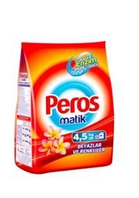 Peros Matik Renkliler ve Beyazlar İçin 32 Yıkama Toz Deterjan 4.5 kg