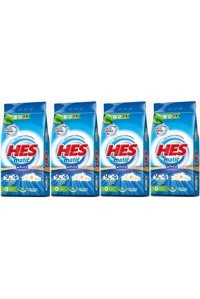 Hes Matik Beyazlar İçin 288 Yıkama Toz Deterjan 4x9 kg