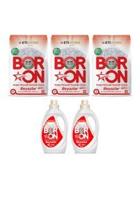 Eti Maden Boron Beyazlar İçin 78 Yıkama Toz Deterjan 3x4 kg