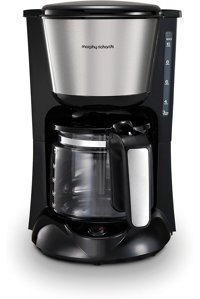 Morphy Richards Plastik Filtreli Karaf 1.2 L Hazne Kapasiteli 10 Fincan 1000 W İnox Filtre Kahve Makinesi