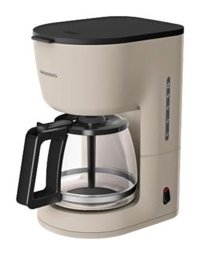 Grundig FK4311 Plastik Filtreli Karaf 1 L Hazne Kapasiteli 10 Fincan 800 W Krem Filtre Kahve Makinesi