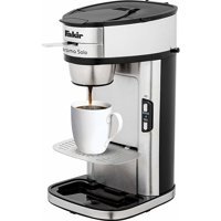 Fakir Aroma Solo Plastik Filtreli Bardaklı 0.41 L Hazne Kapasiteli 4 Fincan Akıllı 1300 W İnox Filtre Kahve Makinesi