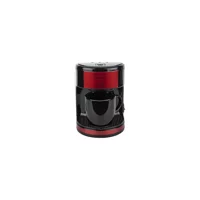 Tantitoni Coffe Mood Plastik Filtreli Bardaklı 0.3 L Hazne Kapasiteli 1 Fincan Mini 450 W Kırmızı Filtre Kahve Makinesi