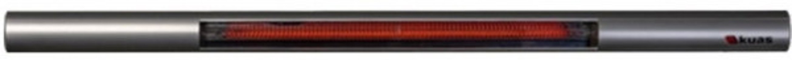 Kuas I-PIPE 1100 Watt Duvar Tipi Infrared Isıtıcı Gri