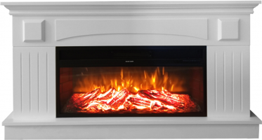 DLC 53911 Aludra 1800 Watt Şömine Isıtıcı Beyaz