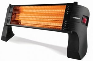 Rosh 1500 Watt Ayaklı Infrared Isıtıcı Siyah