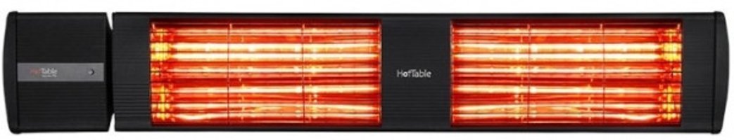 Hottable Supreme Plus 4000 Watt Duvar Tipi Infrared Isıtıcı Siyah
