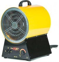 Isıjet EX-5 9001 Watt Ayaklı Fanlı Isıtıcı Sarı