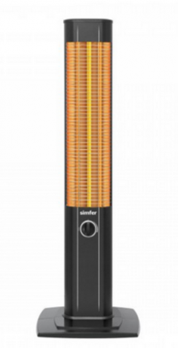 Simfer S 2550 WTB 2500 Watt Kule Tipi Infrared Isıtıcı Siyah
