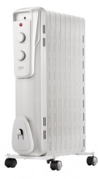 Beko BRI 9MD 2000 2000 Watt 9 Dilimli Kule Tipi Yağlı Radyatör Isıtıcı Beyaz