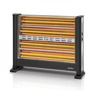 Simfer S2800 ESL BF Slimline 2800 Watt Ayaklı Quartz Isıtıcı Siyah