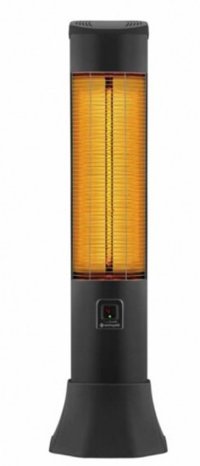 Eminçelik 16 180 UK 1800 Watt Duvar Tipi Infrared Isıtıcı Siyah