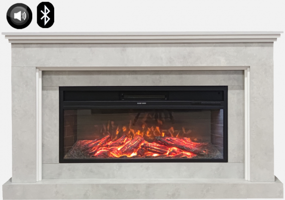 DLC 1160S Retro 1800 Watt Şömine Isıtıcı Beyaz