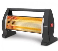Marsstar MS-01 1400 Watt Ayaklı Quartz Isıtıcı Siyah
