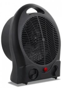 Mupa Masa Altı M5555 2000 Watt Ayaklı Fanlı Isıtıcı Siyah