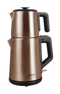 Arçelik K 3291 In Tiryaki Çelik Demlikli 1650 W Işıklı Çelik Gövdeli Beyaz Çay Makinesi