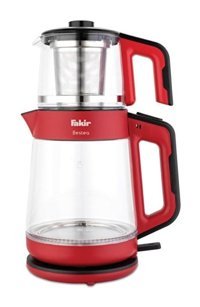 Homend 1709H Royaltea Konuşan Otomatik Çelik Demlikli 1800 W Işıklı Çelik Gövdeli İnox Çay Makinesi