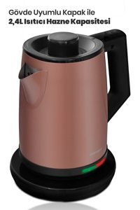 Karaca Çaysever Robotea Pro 4 In 1 Konuşan Otomatik Cam Demlikli 1000 W Işıklı Cam Gövdeli Şeffaf Çay Makinesi