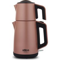 Arzum Cam Demlikli 1650 W Çelik Gövdeli Mor Çay Makinesi