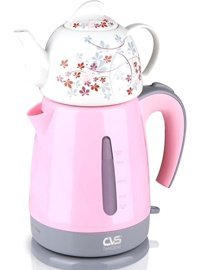 Dysis DK 5100 Çelik Demlikli 1600 W Işıklı Çelik Gövdeli Çok Renkli Retro Çay Makinesi