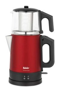 Homend 1724H Royaltea Konuşan Otomatik Cam Demlikli 1800 W Işıklı Plastik Gövdeli Leylak Çay Makinesi