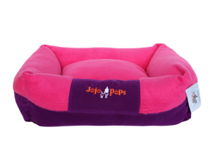 Jojo Pops Dikdörtgen İç Mekan Kumaş Kedi Evi Mor Pembe