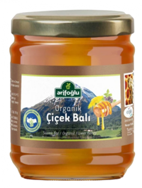 Arifoğlu Organik Süzme Çiçek Balı 230 gr
