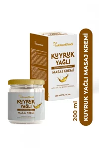 Lokman Efendi Kuyruk Yağlı Masaj Kremi 200 Ml + Kuyruk Yağı Kremi