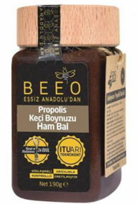BEE'O Organik Süzme Çiçek Balı 190 gr