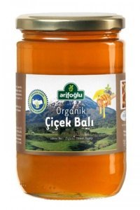 Arifoğlu Organik Süzme Çiçek Balı 850 gr