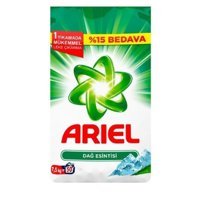 Ariel Dağ Esintisi Beyazlar İçin 50 Yıkama Toz Deterjan 7.5 kg