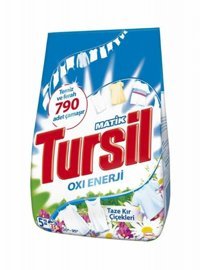 Tursil Matik Taze Kır Çiçekleri Beyazlar İçin 33 Yıkama Toz Deterjan 5 kg
