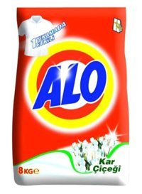 Alo Kar Çiçeği Beyazlar İçin 53 Yıkama Toz Deterjan 8 kg